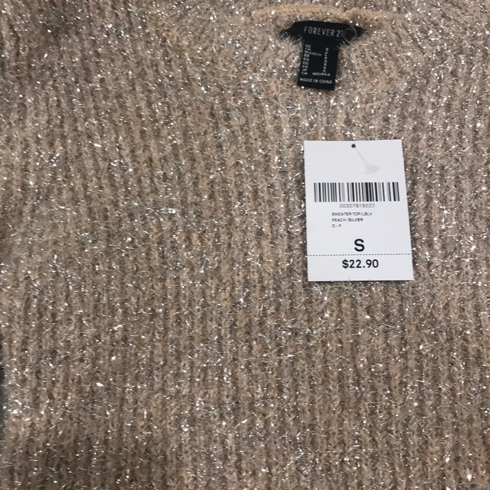 Peach Sweater Top - Picture 2 of 2